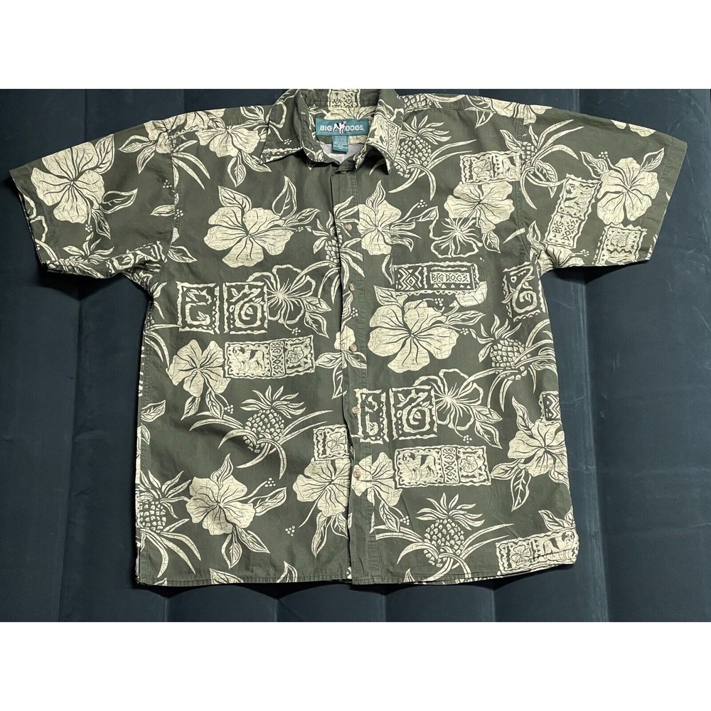 Big dog Hawaiian shirt Size Medium      AM1184